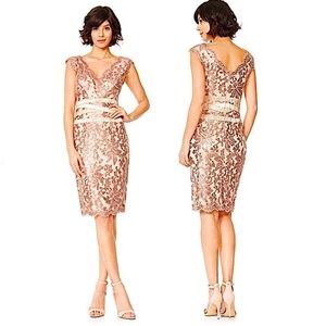 Tadashi Shoji Sequin Occasion Dress size 12